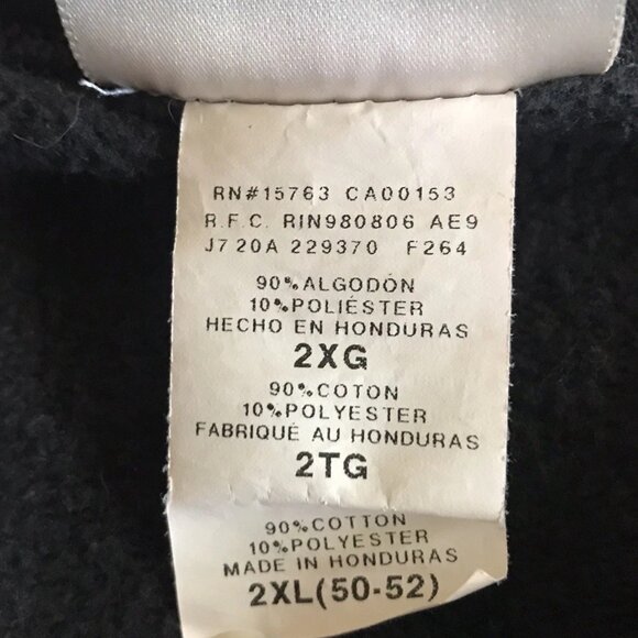 Vintage Hanes Bleach Tie Dye Swirl Crewneck Sweatshirt Custom Upcycle Size 2XL - Picture 6 of 7